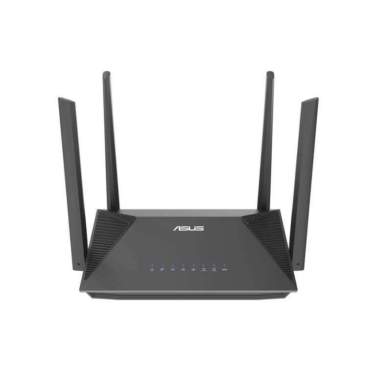 ASUS RT-AX52 Pro AX3000 router bezprzewodowy Gigabit Ethernet Dual-band (2.4 GHz/5 GHz) Czarny 90IG08T0-MO3H10