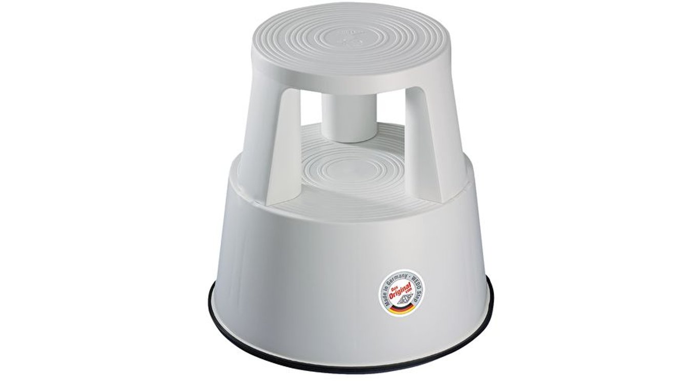 Wedo 212 237 taboret ze schodkiem Polipropylen (PP) Szary