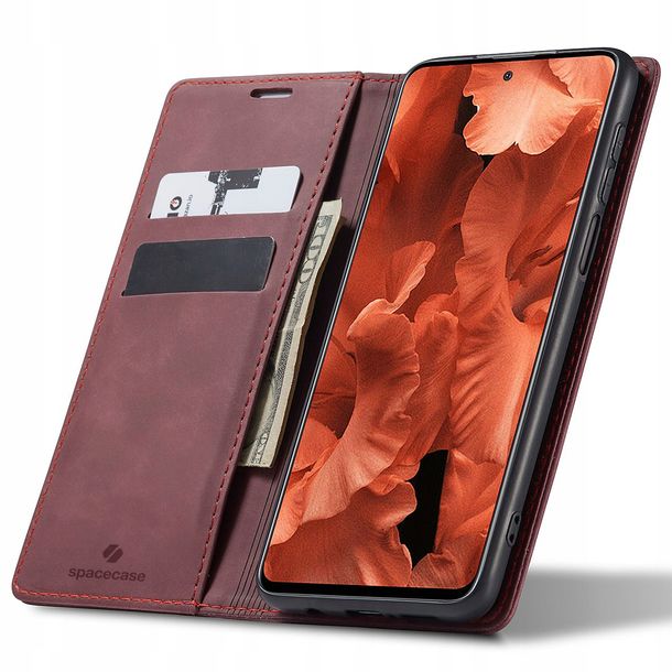 Eleganckie etui z klapką portfel kieszonka pokrowiec do Redmi Note 9S,9 Pro
