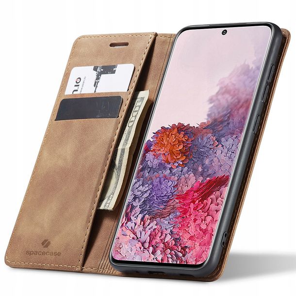 Eleganckie etui z klapką portfel kieszonka pokrowiec do Galaxy S20 Ultra