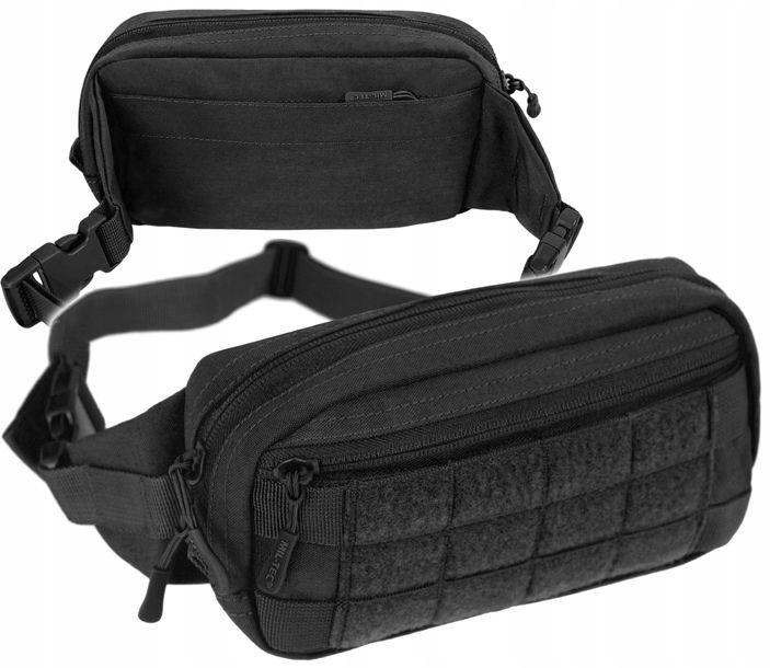 Nerka Saszetka Torba Biodrowa Ładownica MIL-TEC Fanny Pack Molle Czarna