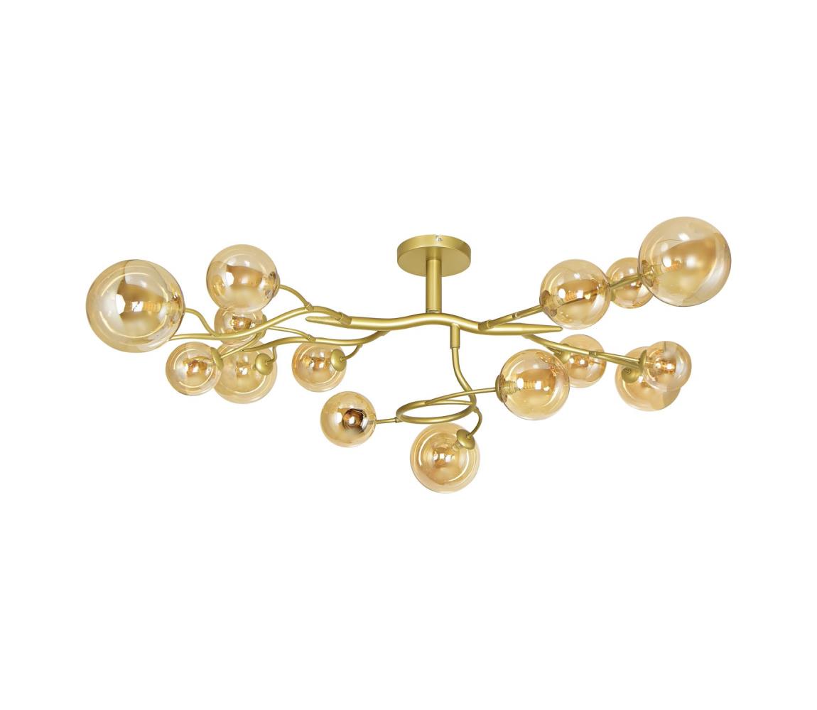 Brilagi - LED Żyrandol natynkowy MISTEL 15xG9/3W/230V złoty