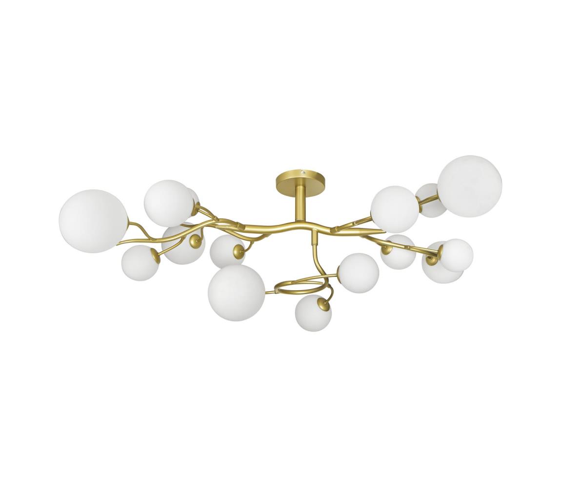 Brilagi - LED Żyrandol natynkowy MISTEL 15xG9/3W/230V złoty/biały