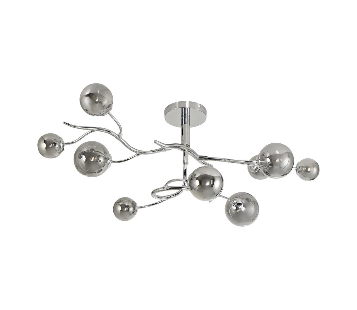 Brilagi - LED Żyrandol natynkowy MISTEL 9xG9/3W/230V chrom błyszczący/dym