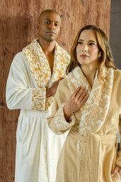 Abyss & Habidecor Szlafrok Sauvage Sand