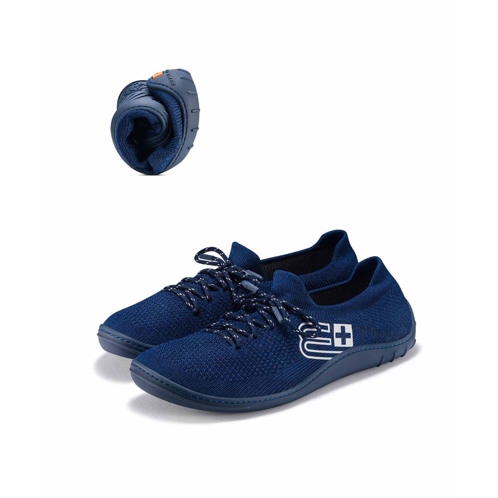 SH5009M Buty męskie BAREFOOT MERINO granatowy/granatowy 44
