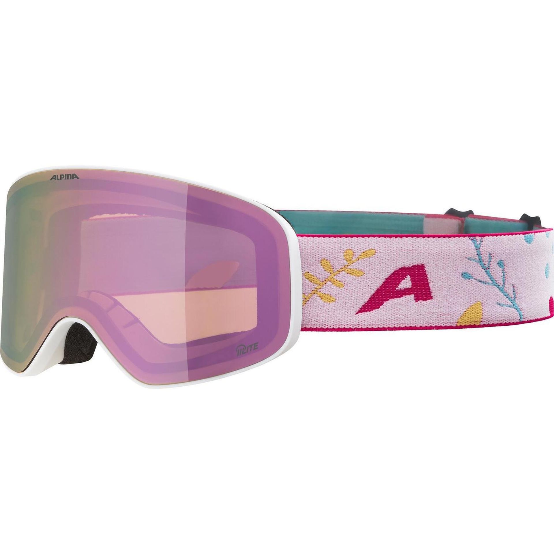 Dziecięce Gogle ALPINA FERNIE Q-LITE A7300812 – Biały