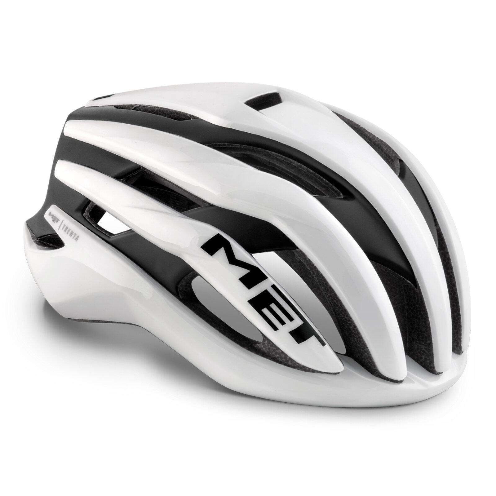 MET Trenta MIPS Kask, white/black M | 56-58cm 2021 Kaski szosowe 57001844