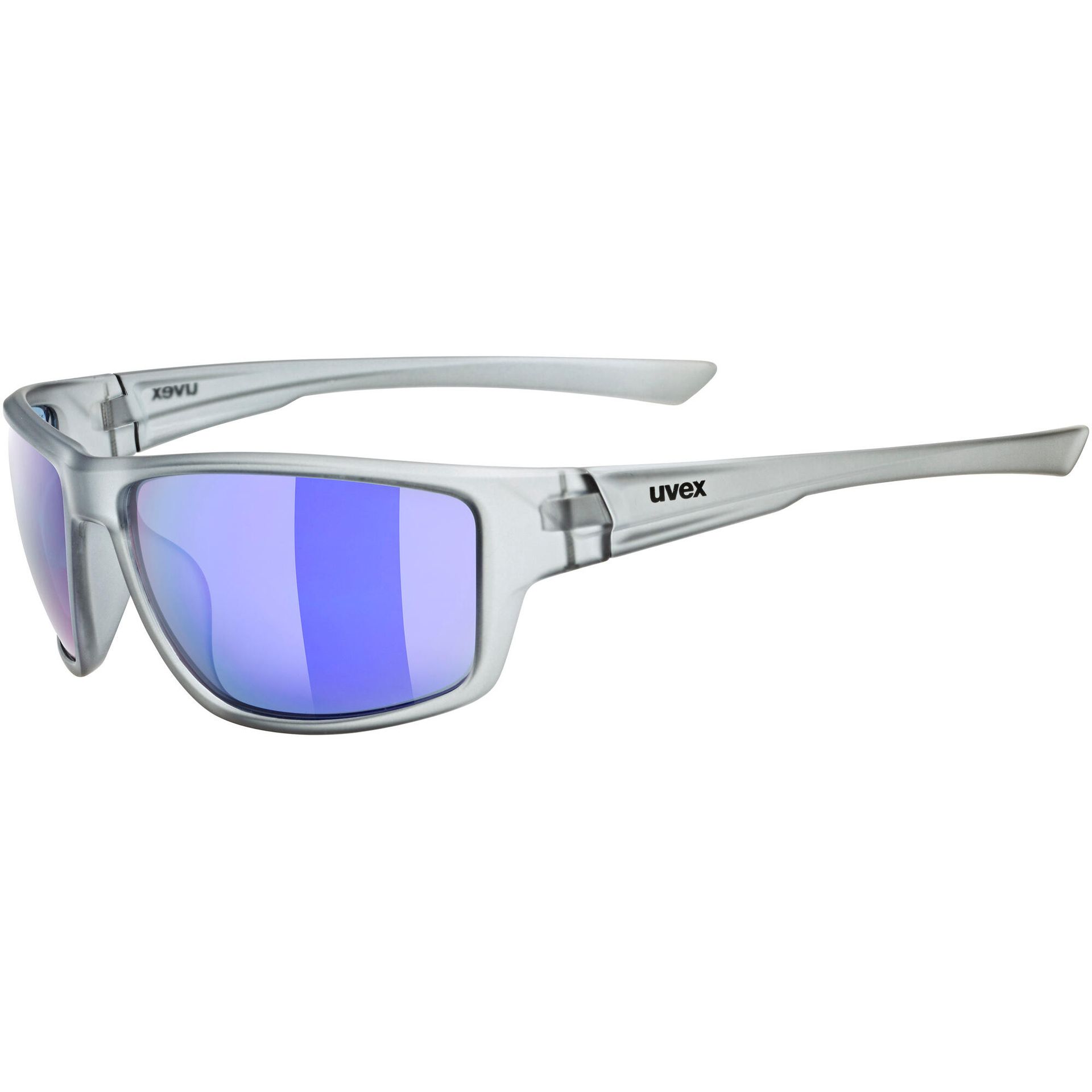 Okulary przeciwsłoneczne Uvex Sportstyle 230 - smoke matt/mirror blue