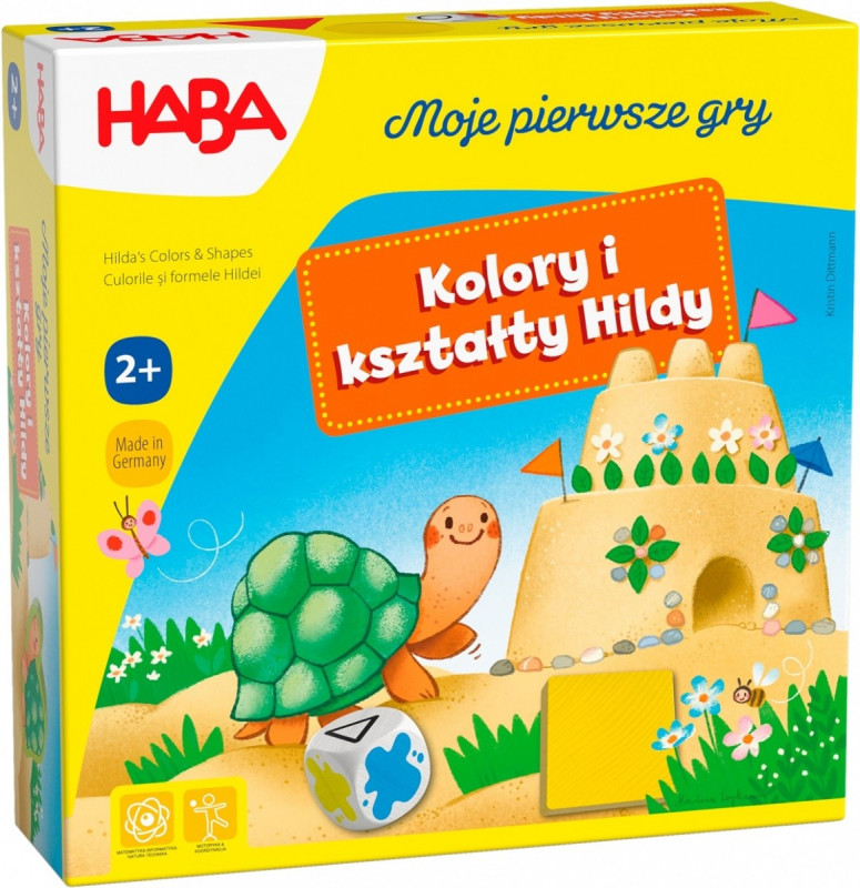 Moje pierwsze gry - Kolory i kształty Hildy - gra planszowa
