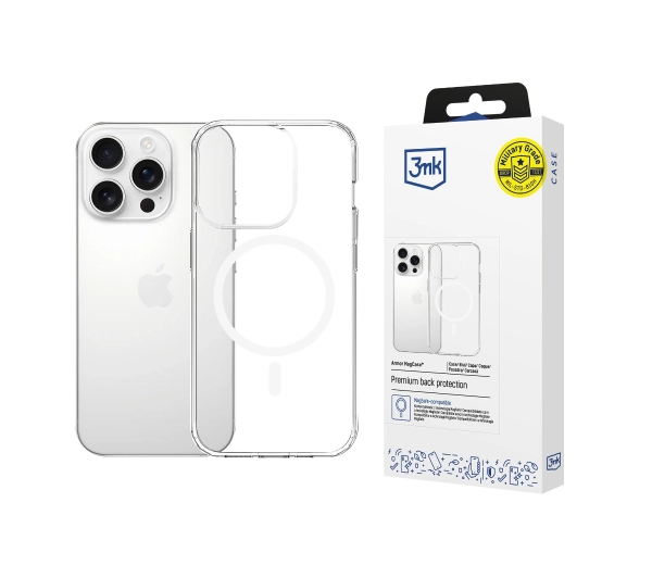 3mk Armor MagCase do iPhone 14 Pro Przezroczysty