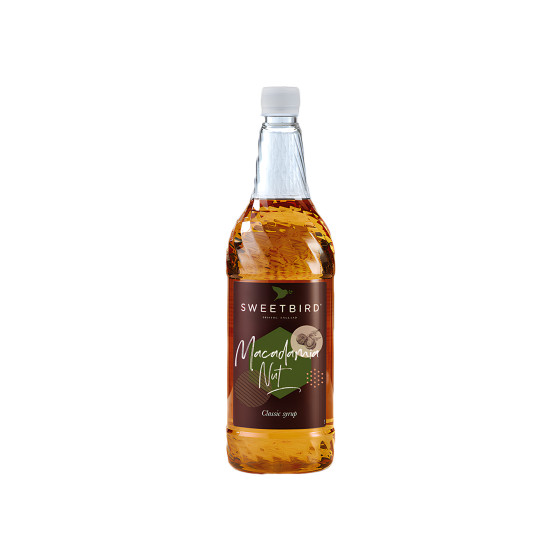 Syrop do kawy Sweetbird Macadamia Nut, 1 l