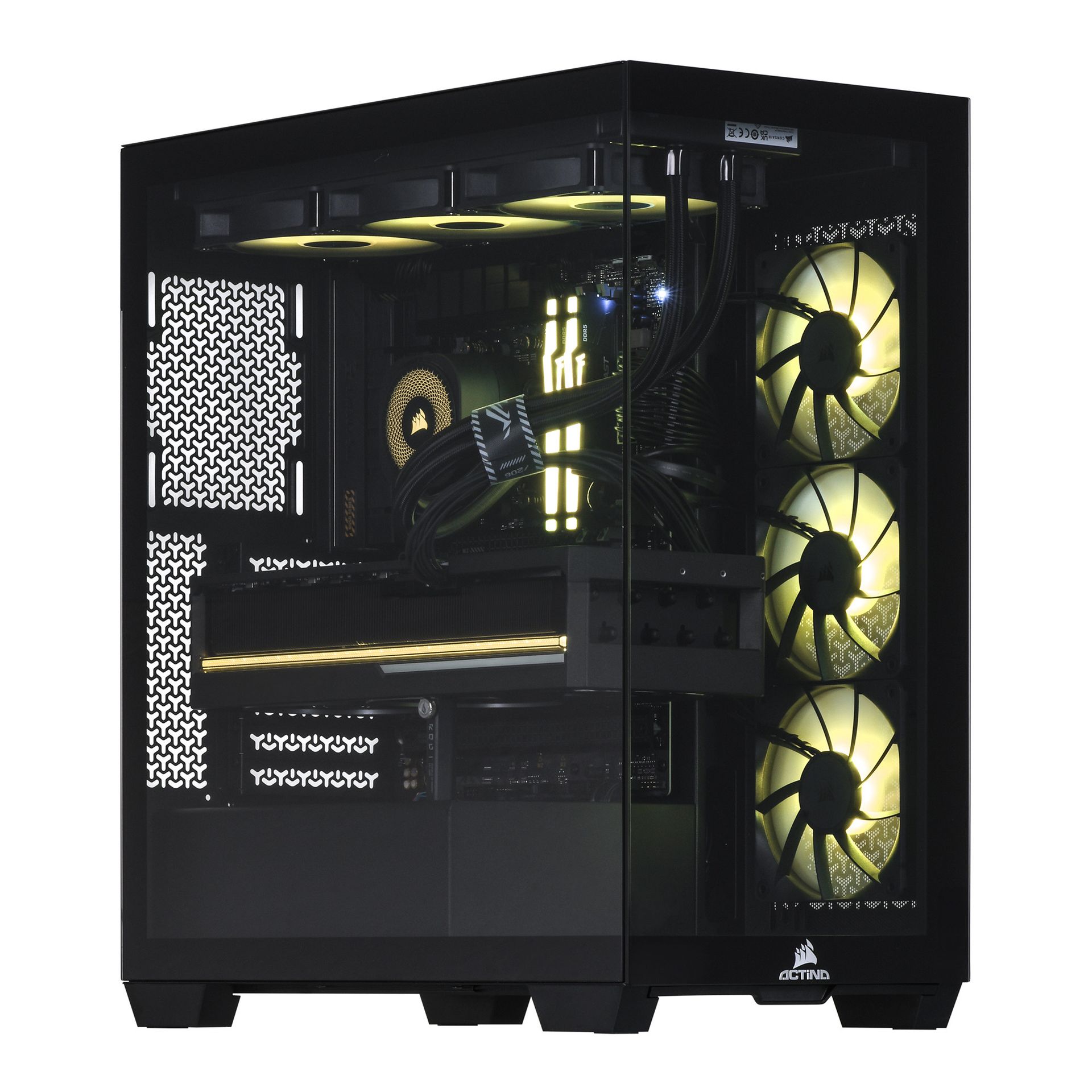 Actina iCUE 7800X3D/32GB/2TB/RTX5080/1000W/W11 KOMACNGIP0215