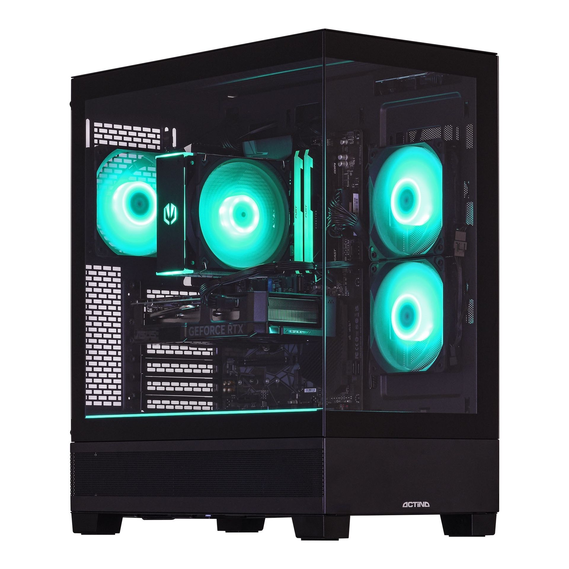 Komputer Actina View 7600X/32GB/1TB/RTX5070Ti/750W/W11H KOMACNGIP0297