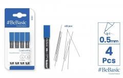 BeBasic Rysiki Hb 0.5mm 12x4szt