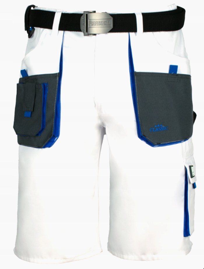 Spodnie robocze krótkie, do kolan Art.Mas CLASSIC WHITE r. 54