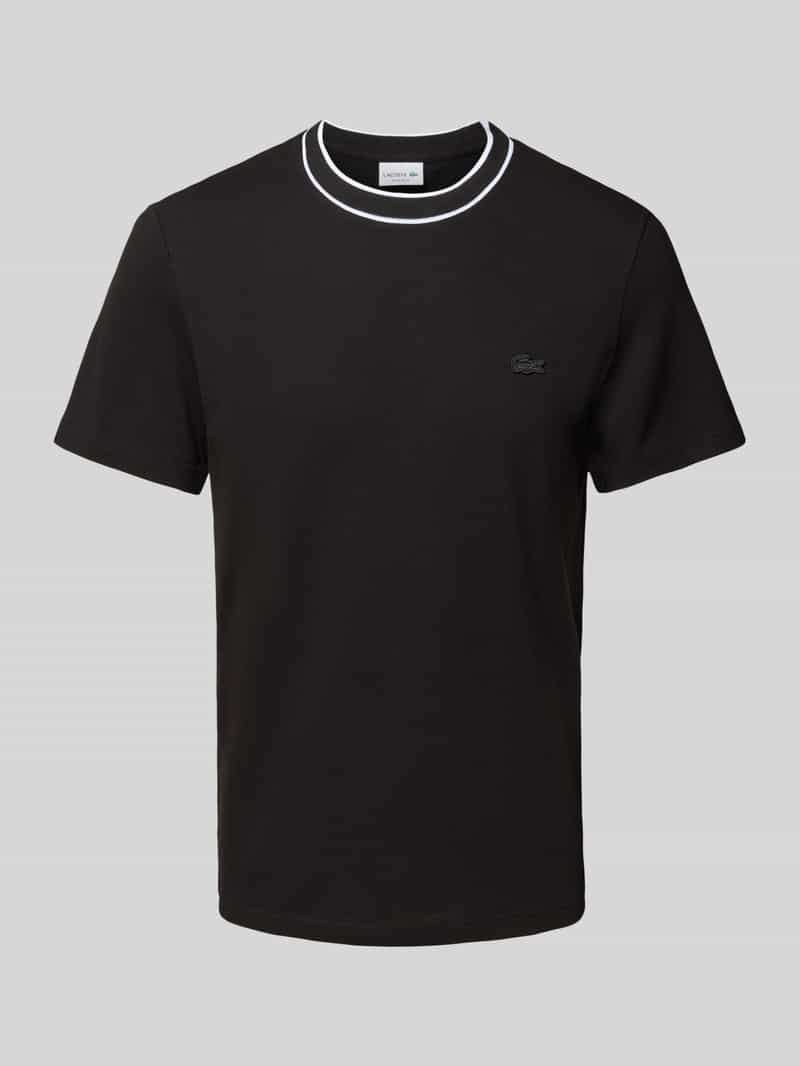 T-shirt o kroju regular fit z mieszanki bawełny
