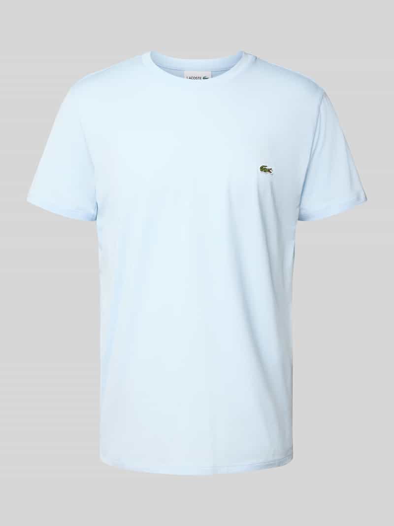 T-shirt o kroju regular fit z czystej bawełny