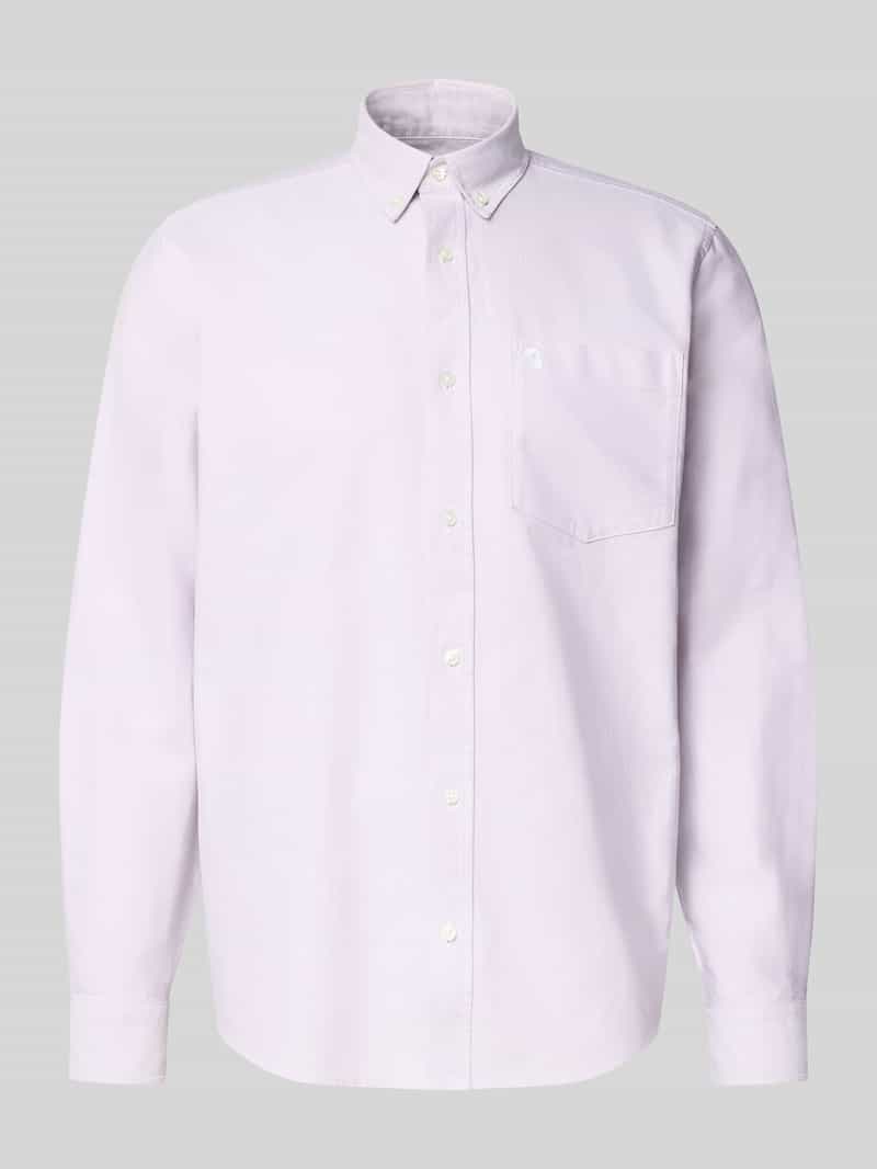 Koszula casualowa o kroju regular fit z kołnierzykiem typu button down