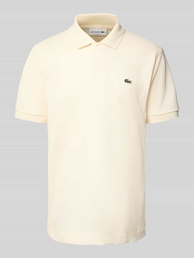 Koszulka polo o kroju Regular Fit z czystej bawełny
