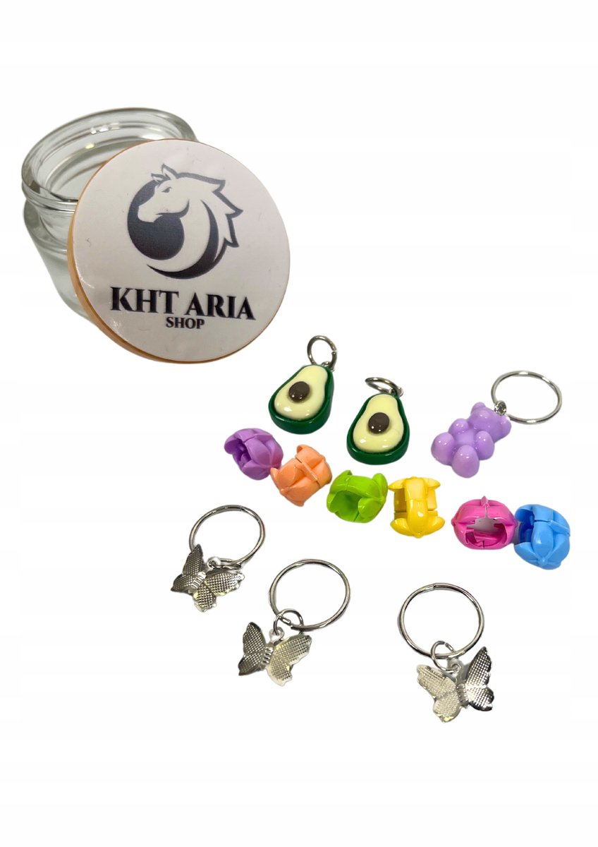 Charmsy dla HOBBY HORSE biżuteria akcesoria dla konia na kiju-różne zestawy