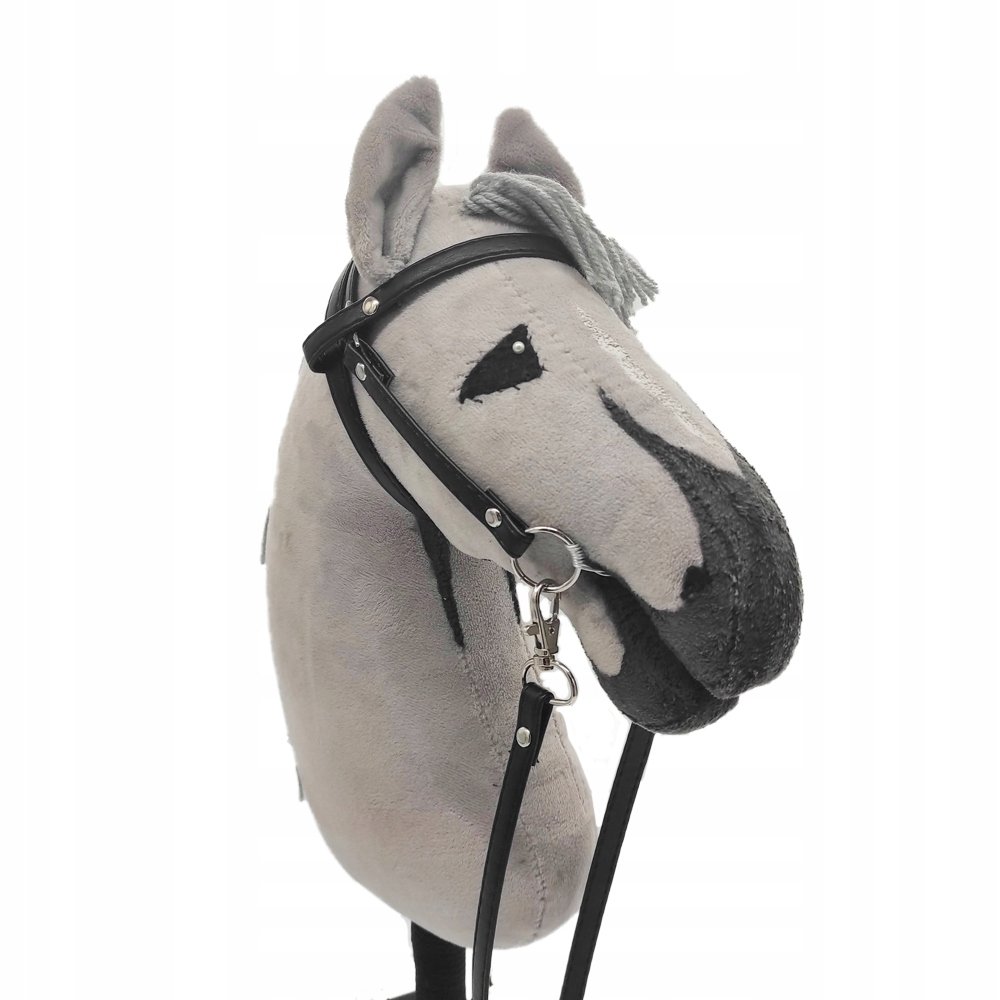 Ogłowie westernowe - CZARNE- hobby horse