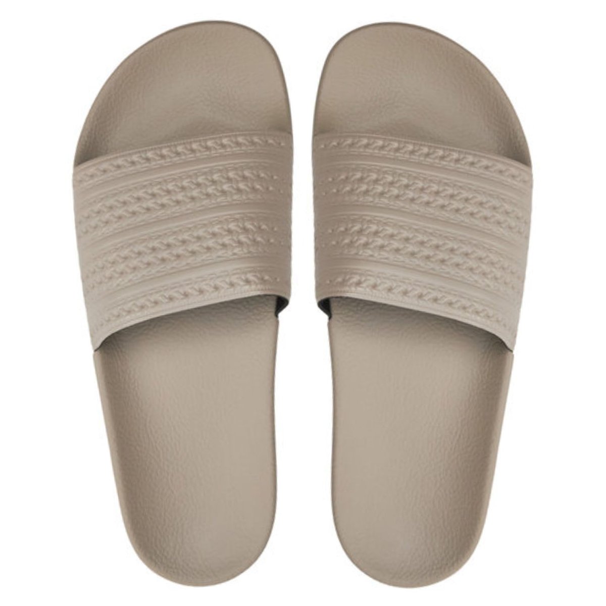 Klapki męskie Adidas Adilette sportowe beżowe-42