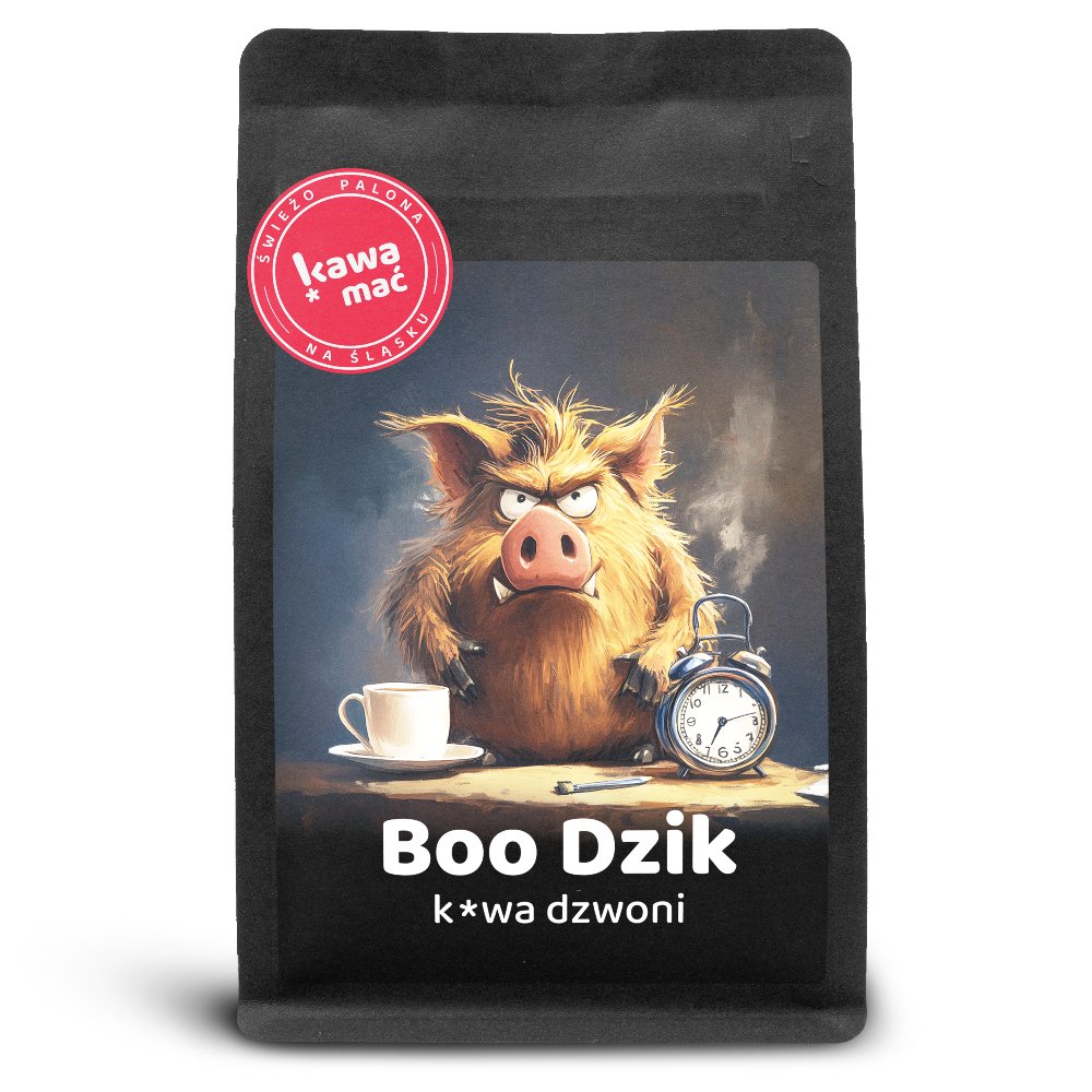 Kawa ziarnista Boo Dzik 250g świeżo palona z palarni KawaMać