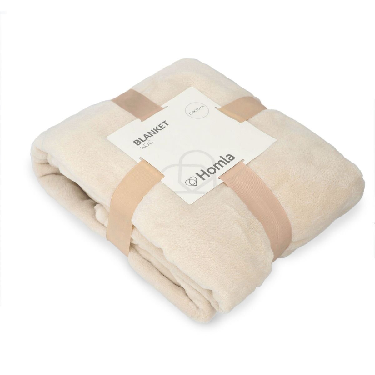 HOMLA KOC B2ROTE beżowy 150x200