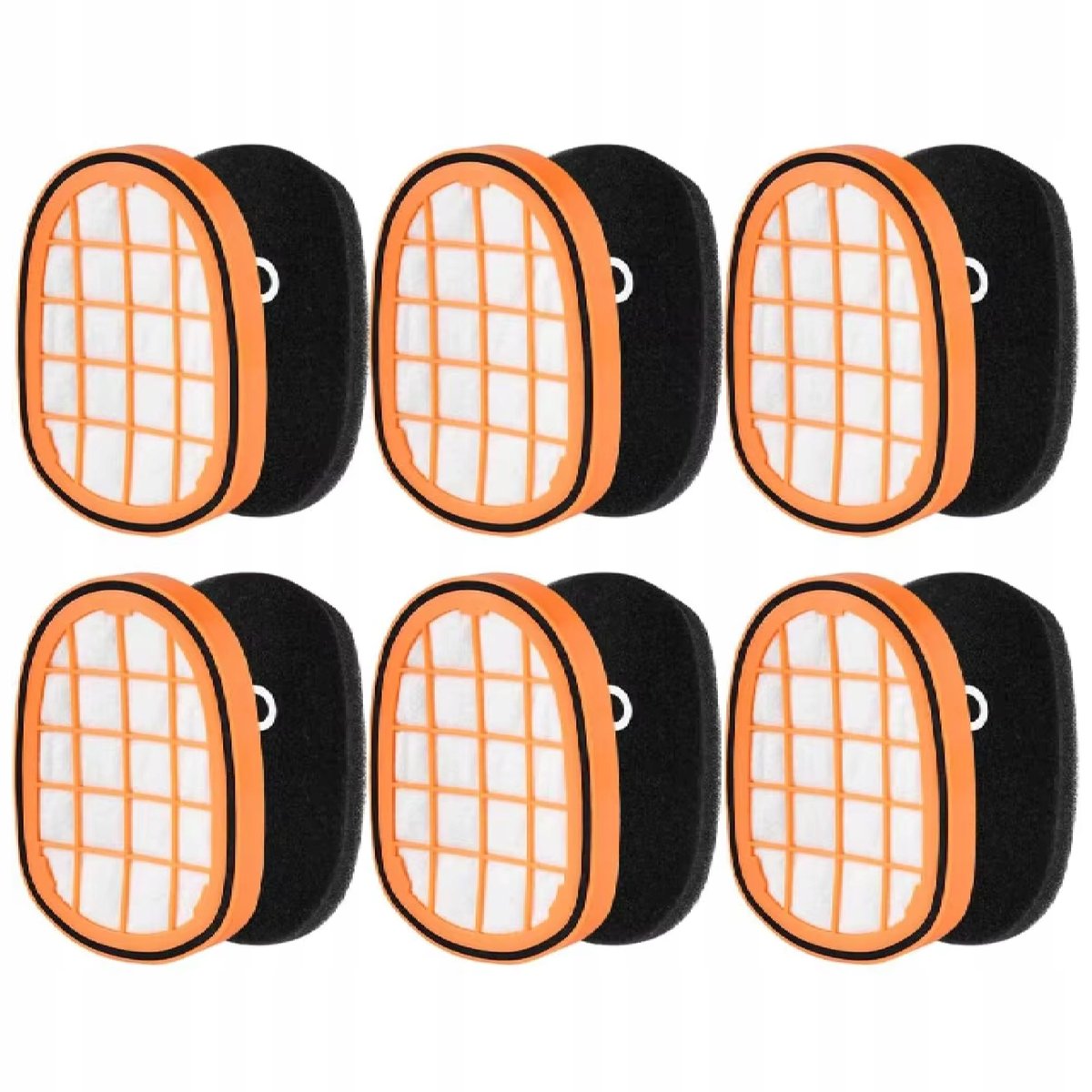 6x FILTR do odkurzacza PHILIPS SPEEDPRO MAX AQUA PLUS FC5005 FC6802 8000