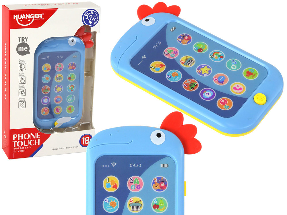 ZABAWKOWY TELEFON EDUKACYJNY NAUKA ANGIELSKIEGO