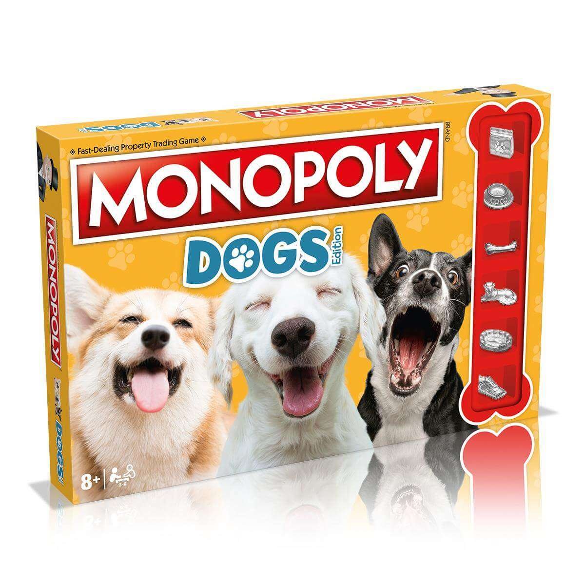 Monopoly Dogs Edition Towarzyska Gra planszowa Psy
