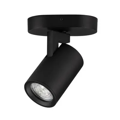 Sufitowa lampa do sypialni LUNBIRA LE45658 z regulacją tuba czarna