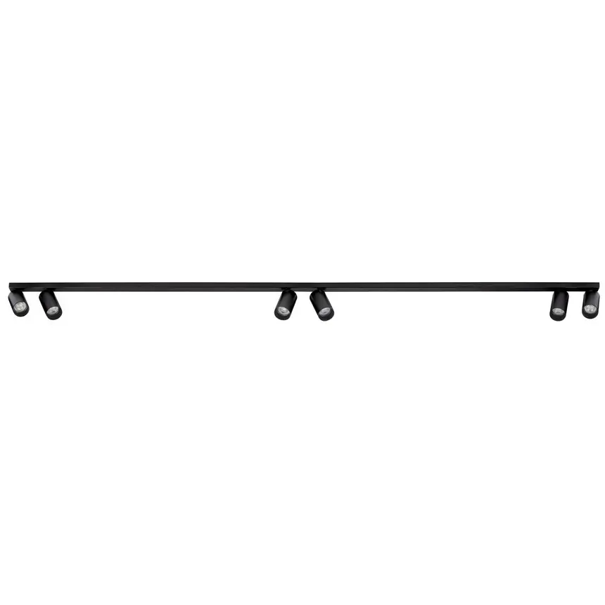 Lampa sufitowa do sypialni FALORIA LE45653 tubki metalowe czarne