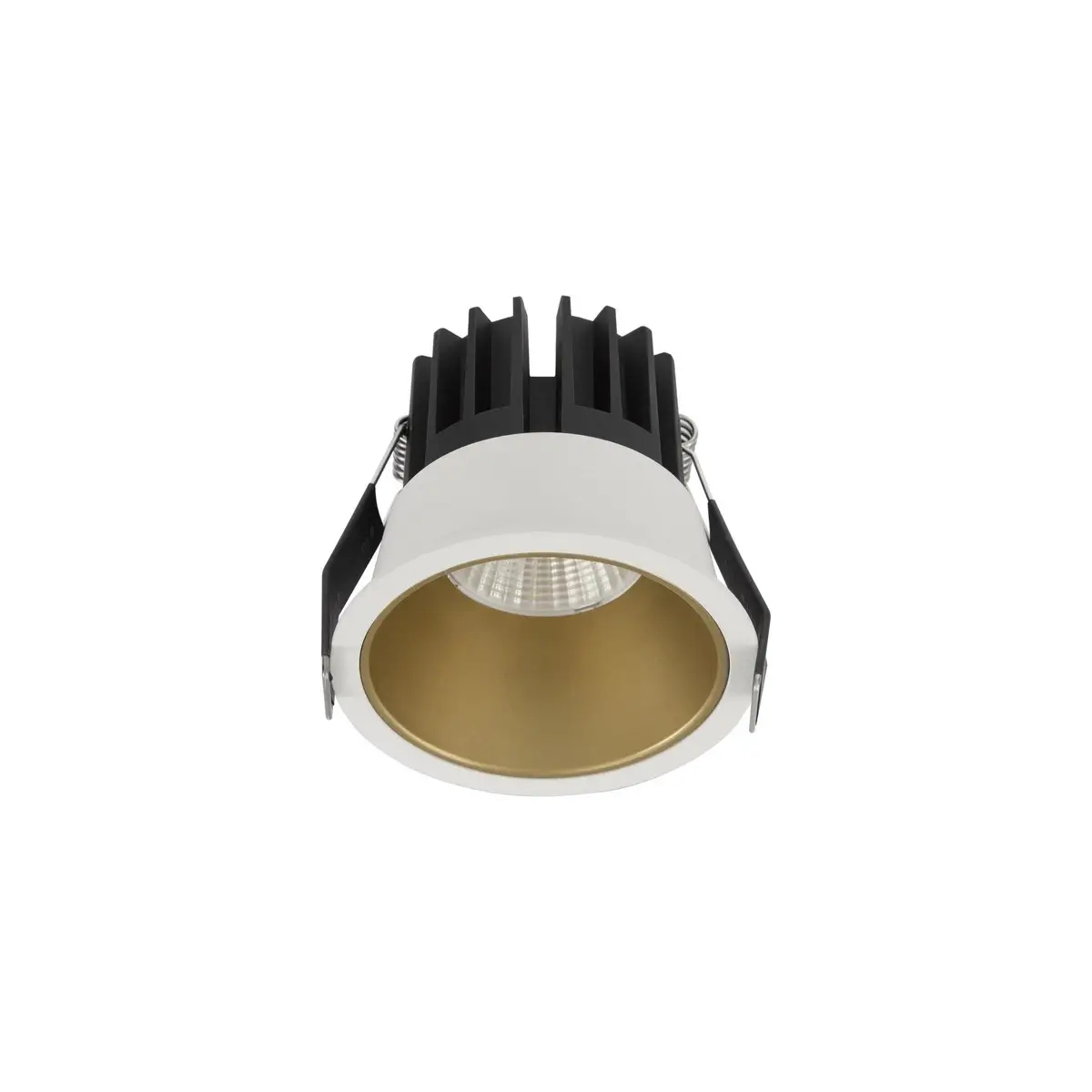 Lampa podtynkowa sufitowa ARAMIEL LE65108 LED 13W 2700K złota biała