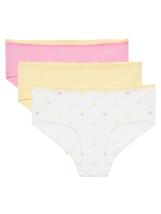United Colors Of Benetton Komplet 3 par fig 319X0S02G Kolorowy