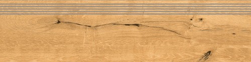 Lis Ceramika Woodstar Beige Matt Stopnica 30X120