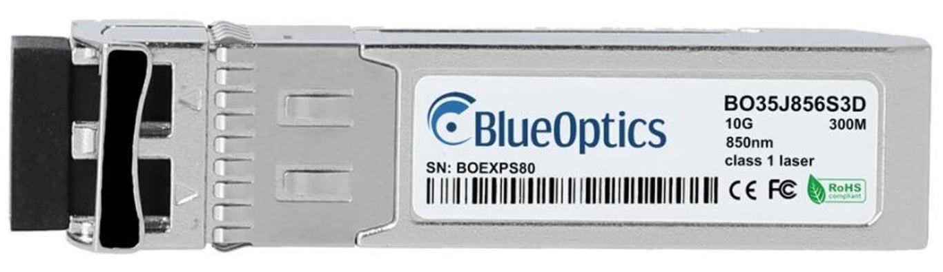 BlueOptics SFP-10G-SR-AL-BO moduł przekaźników sieciowych Swiatłowód 10000 Mbit/s SFP+ 850 nm SFP-10G-SR-AL-BO