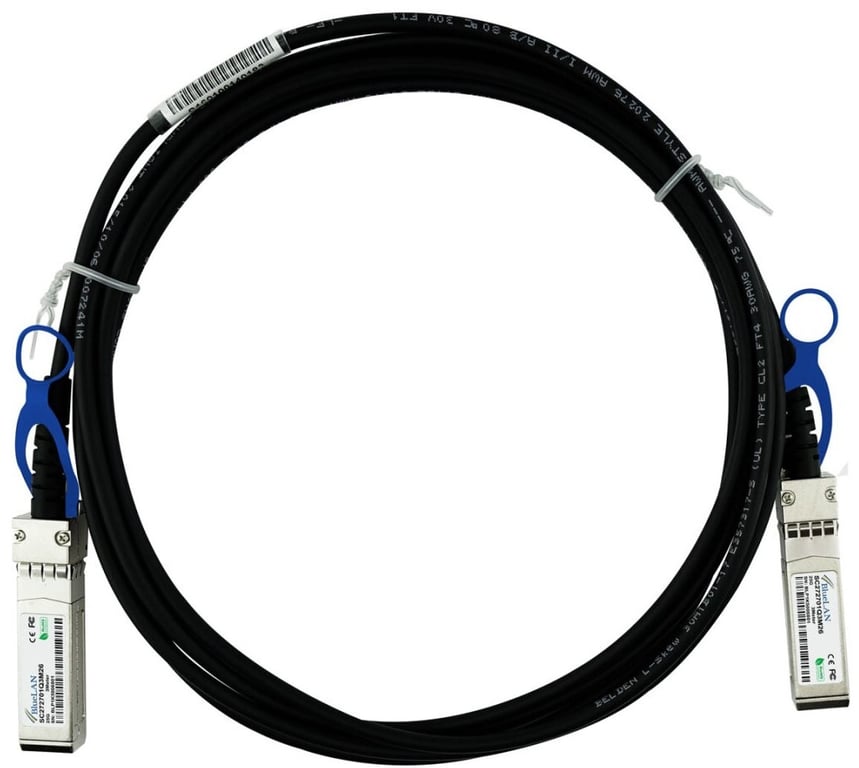 BlueOptics SFP-H25G-CU1M-BL kabel InfiniBand / światłowodowy 1 m SFP28 Czarny SFP-H25G-CU1M-BL