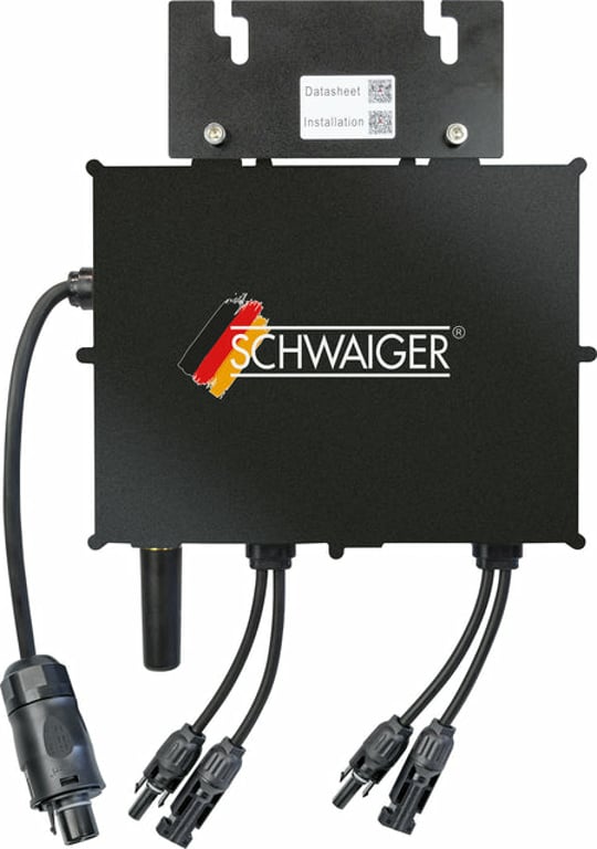 Schwaiger SOWR0806 adapter zasilający/ inwentor Wewnętrzna Czarny SOWR0806