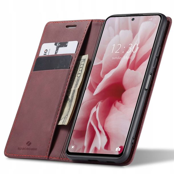 Eleganckie etui z klapką portfel kieszonka do Redmi Note 11 Pro/12 Pro