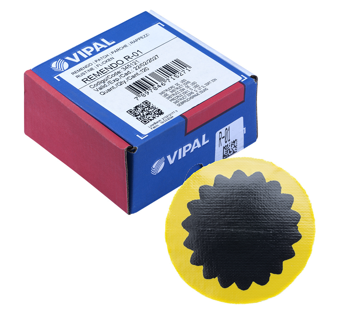 Łatka do dętek VIPAL R01 40mm 120szt