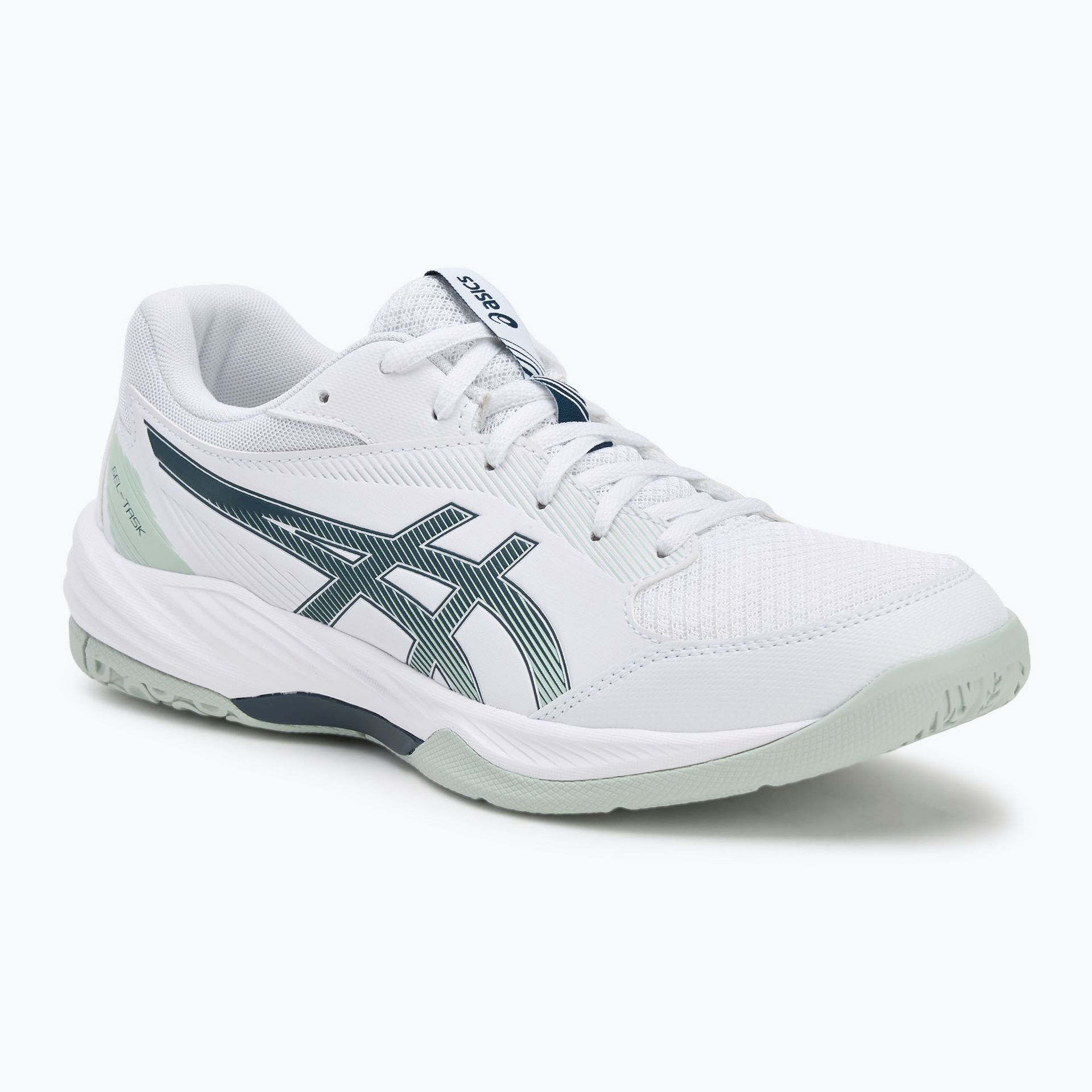 Buty męskie ASICS Gel-Task 4 white/tranquil teal WYSYŁKA W 24H 30 DNI NA ZWROT