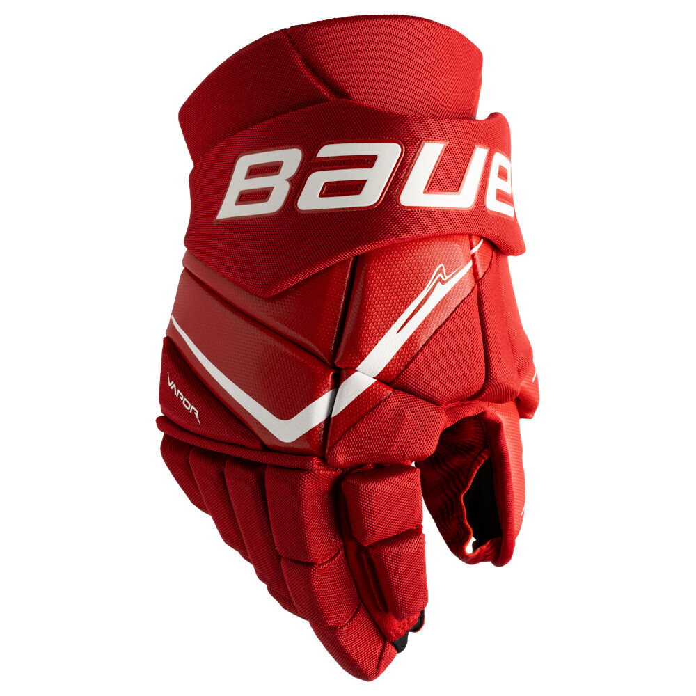 Rękawice hokejowe Bauer Vapor FLY40 Red Intermediate 12 cali