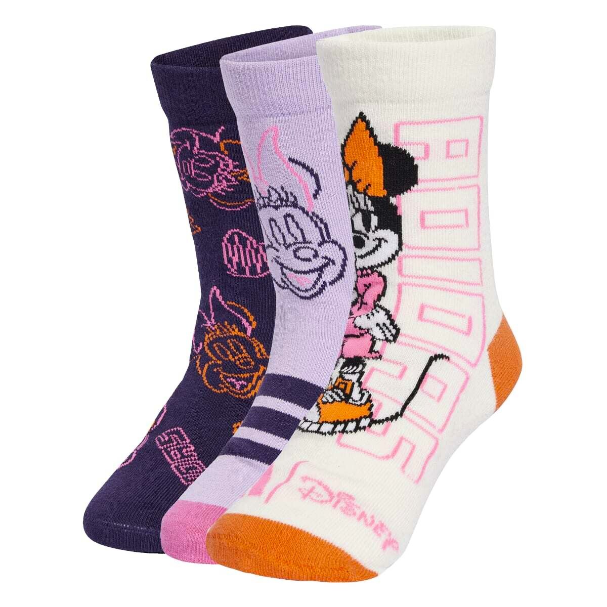 Skarpetki dziecięce adidas Disney Minnie Mouse Socks Kids 3 Pack KXL