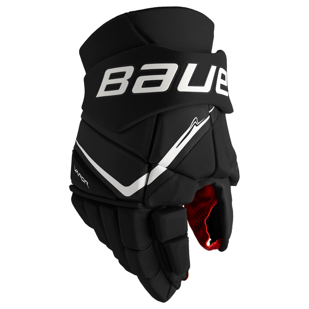 Rękawice hokejowe Bauer Vapor FLY40 Black/White Intermediate 13 cali
