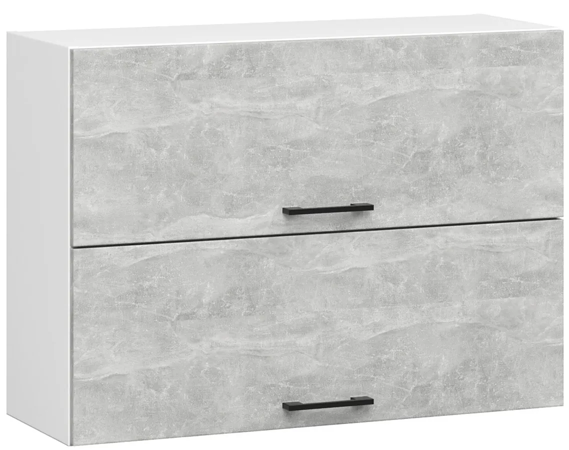 Wisząca szafka kuchenna beton D6-Z80
