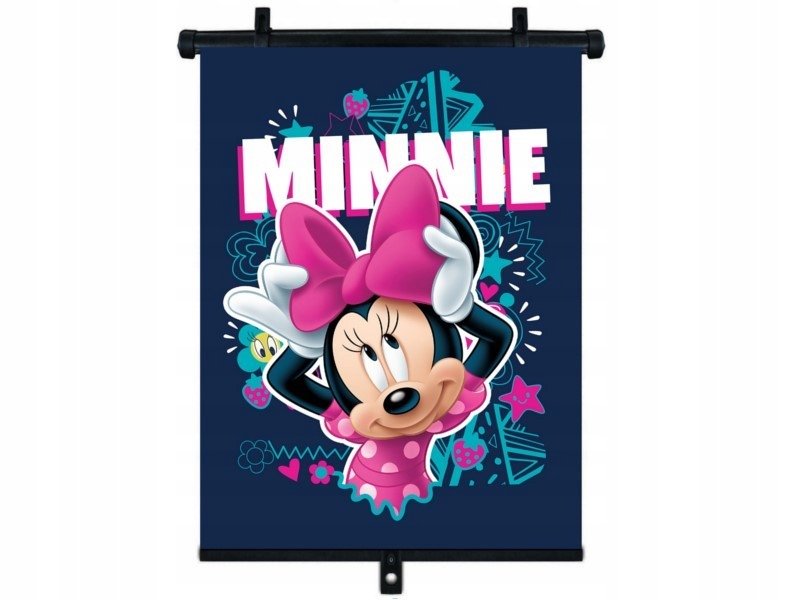 Roleta samochodowa zasłonka osłona żaluzja szyby auta 36x45 cm Minnie