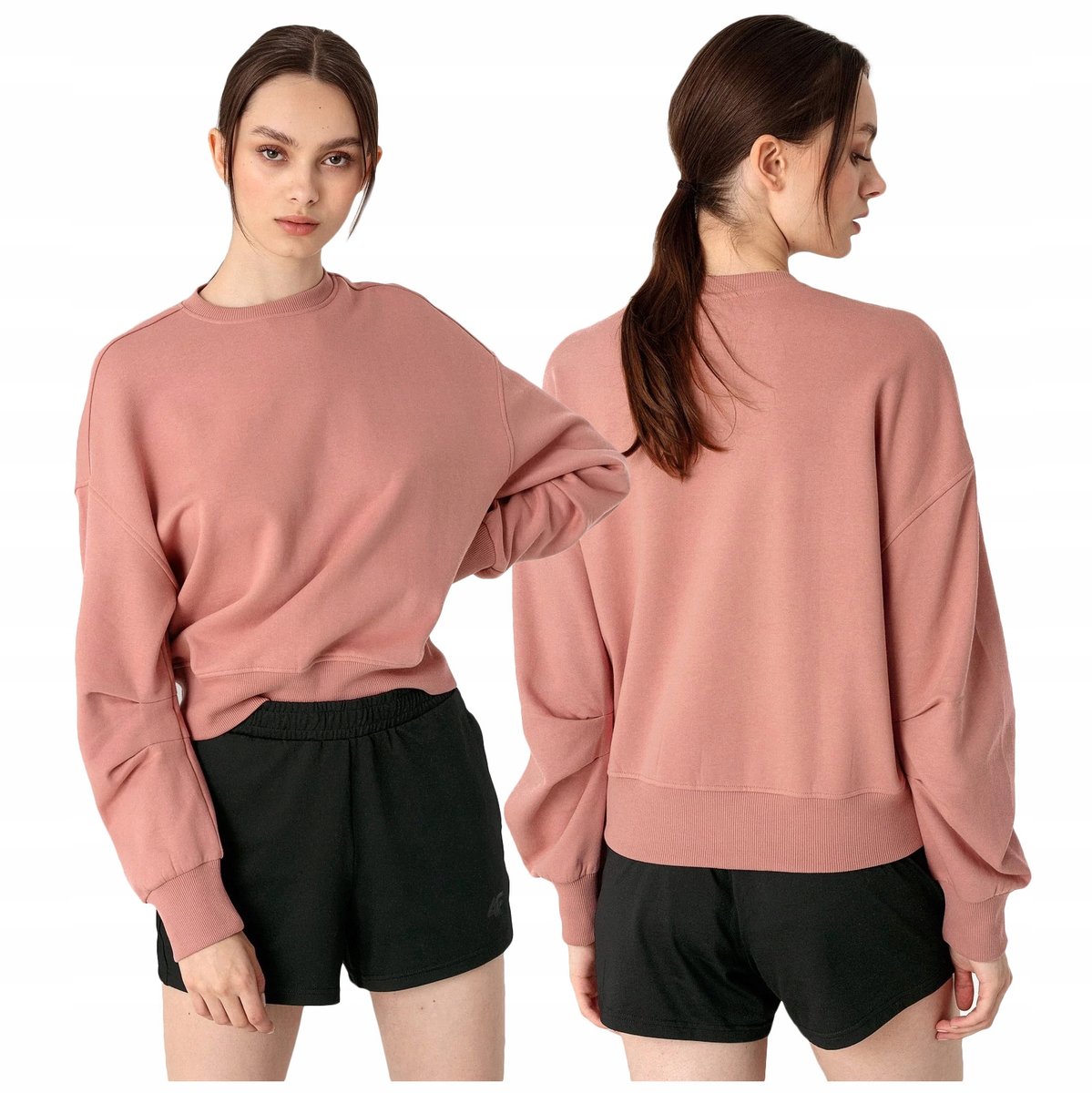 BLUZA damska 4F oversize krótka sportowa modna wygodna BLD019 XXL