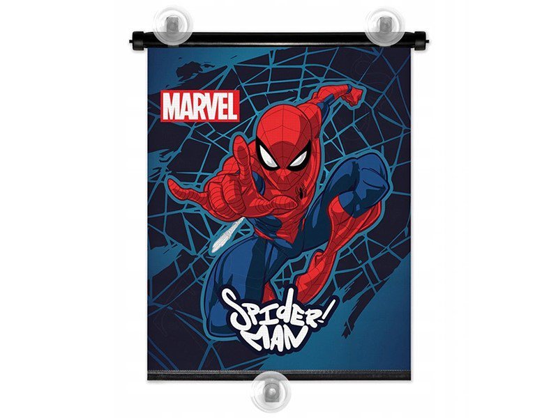 Roleta zasłonka żaluzja samochdowa na okna okno auta 36x45 cm Spider-Man